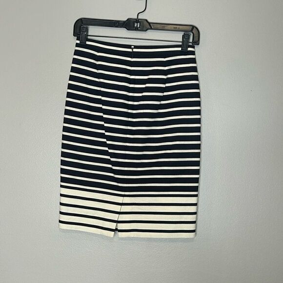 J.Crew Striped Pencil Skirt - Picture 2 of 3